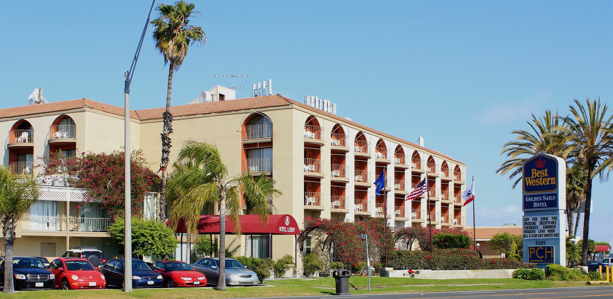 Best Western Golden Sails Hotel 롱비치 외부 사진